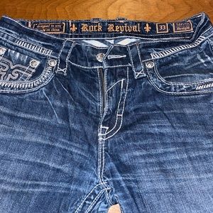 Rock Revival ‘Steven’ Straight Leg Jeans.